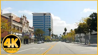 Driving Tour of San Bernardino Downtown [4K]