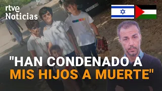 ISRAEL-GAZA: Una FAMILIA ESPAÑOLA atrapada en LA FRANJA pide DESESPERADA AYUDA al GOBIERNO | RTVE