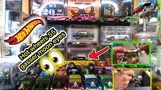 🏎️🔥 hot wheels, moon eyes 55 chevy gasser🔥