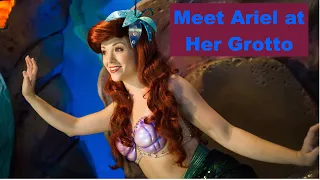 Meet Ariel at Her Grotto at Walt Disney World in Magic Kingdom