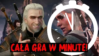 WIEDŹMIN 3 DZIKI GON W 1 MINUTE! (PARODIA)