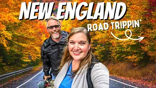 UNFORGETTABLE FALL NEW ENGLAND ROAD TRIP!!! Vlogumentary