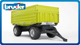 Bruder Toys Fliegl Three Way Dumper with Removable Top #02203