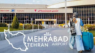 IRAN TEHRAN 2021 Walk at Mehrabad Airport 2021/ فرودگاه مهرآباد ۱۴۰۰