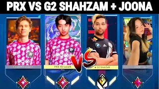 PRX f0rsakeN & PRX Jinggg W COMEBACK Against G2 Shahzam & Joona in Radiant Immortal Lobby NA Ranked