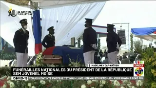 Haitian President Jovenel Moïse laid to rest in his hometown