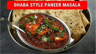 Dhaba Style Paneer Masala - Highway Dhaba Style Paneer Curry - Restaurant Style  l Spiceindiaonline