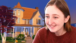 i love fall and i love building in the sims (Streamed 10/9/20)