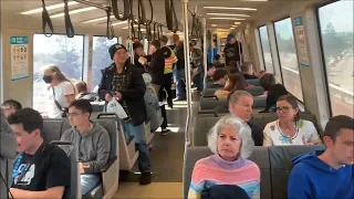 BART Legacy Fleet Last Day - Arriving Hayward