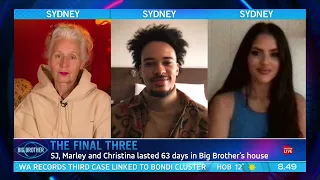 Big Brother Australia 2021 - SJ, Marley & Christina on Sunrise