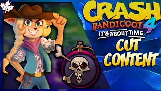 Crash 4 - The Cut Content You'll NEVER see!