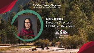 Mary Teegee-Gray, Executive Director of Child & Family Services | AGA 2023