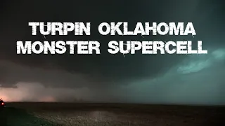 Turpin Oklahoma Monster Supercell June 27, 2023