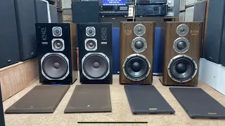 Loa nge nhạc đa năng , hát karaoke gia đình | yamaha ns 590 | onkyo D 77 XD