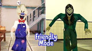 Friendly Mode | Ice Scream 5 Vs Smiling X Corp 2