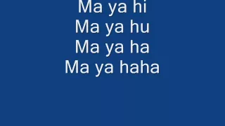 Ma Ya Hi English lyrics