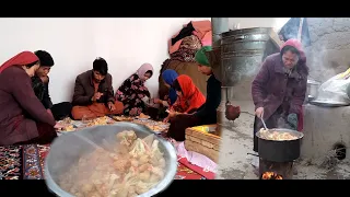 Quick and Easy Cauliflower Stew Village style | Daily Routine Village Life Afghanistan