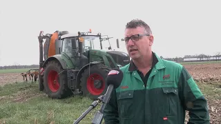 voorjaarswerkzaamheden op het land in de Kempen