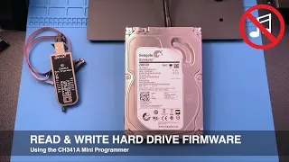 How to Read Write Hard Drive Computer BIOS Firmware to SPI Flash Memory w/ CH341a Programmer NoMusic