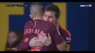 Leo Messi Goal vs Villarreal | La Liga | 10 December 2017