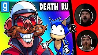 Gmod Death Run Funny Moments - Sonic the Hedgehog 2 Map! - @VanossGaming | RENEGADES REACT