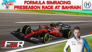 rFactor 2 Online - Formula SimRacing Preseason Race at Bahrain