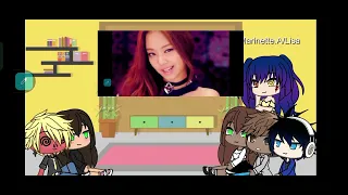 MLB react to Marinette as lisa / Marinette afton / part 2