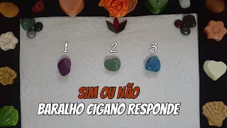 🔮FAÇA A SUA PERGUNTA (((SIM ou NÃO #baralhocigano revela a resposta)))