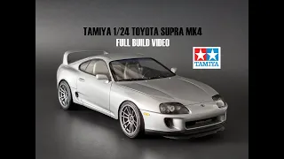 Tamiya 1/24 TOYOTA SUPRA MK4 full build video