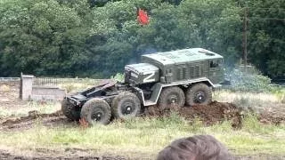 War and Peace Show 2012 Russian MAZ Heavy Truck!