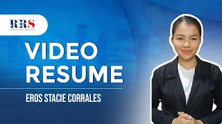 VIDEO CV - (CORRALES, EROS STACIE)