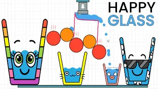 Happy Glass Gameplay Walkthrough All Level 601-640 Complete Hint Guide (by Lion Studios)