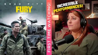 FURY (2014) Reaction & Commentary | FIRST TIME WATCHING #fury #ww2 #war #bradpitt