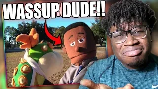 BOWSER JR. PRANKS A BLACK GUY! | SML Movie: Bowser Junior's YouTube Channel Reaction!