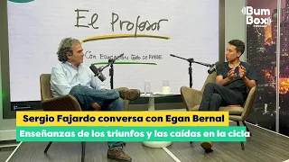Sergio Fajardo conversa con Egan Bernal: Enseñanzas de los triunfos y las caídas en la cicla