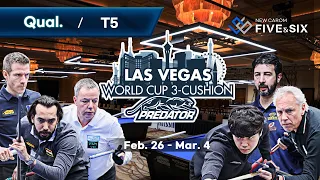 [Table 5] Las Vegas World Cup 3-Cushion 2023 - Qualification