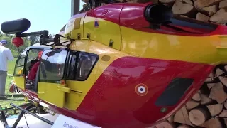 HIGH DETAILED FULL SCALE EC-145 RC HELICOPTER SECURITE CIVILE FRANC