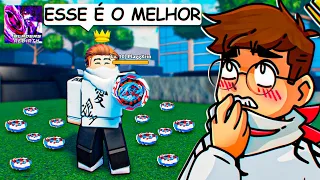 Passei 24 Horas no Novo Melhor Jogo de BEYBLADE do Roblox