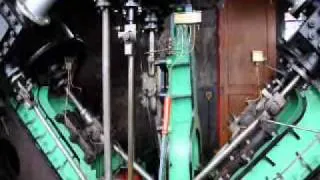 engine of a steamboat