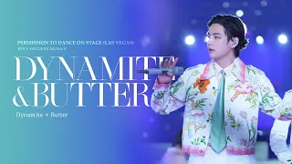 220409 Permission to Dance on Stage in Las Vegas - Dynamite+Butter / BTS V / 방탄소년단 뷔 (4K fancam)