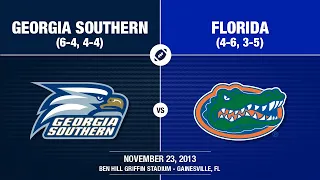 2013 Week 13 - Georgia Southern at Florida