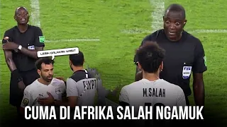 “Baru Pertama Lihat Mo Salah Emosi” Lihatlah Bagaimana Mo Salah Mengamuk Pada Wasit Piala Afrika