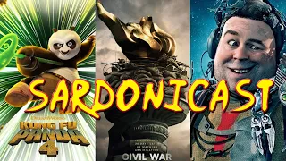 Sardonicast 163: Kung Fu Panda 4, Civil War, Mars Needs Moms