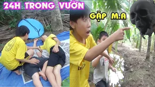 Thử Thách 24h Trong Khu Vườn Lạ Gặp Điều Bất Ngờ #trangandvinhtv