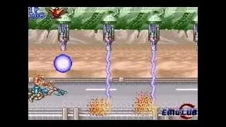 Contra Advance The Alien Wars EX GBA Прохождение