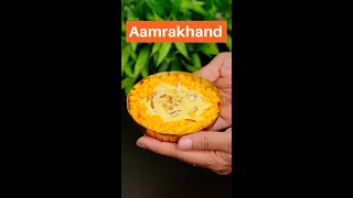 Mango Shrikhand recipe | #shorts | amrakhand recipe | kabitaskitchen