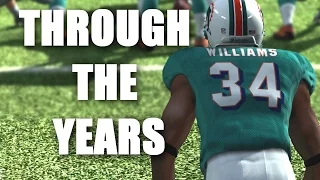 Ricky Williams Through the Years NCAA Football 99 - Madden 12