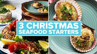 3 Stunning But Simple Christmas Seafood Starters