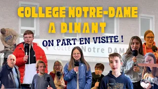 VISITE sur le thème des MÉTIERS MANUELS au Collège Notre-Dame à DINANT !