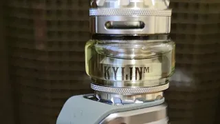 Kylin M Pro mesh rta with wotofo 5 core clapton coil swap on